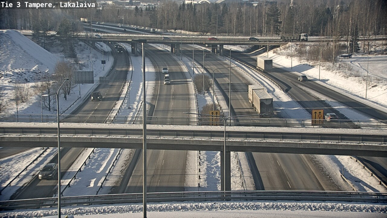 Weather Camera Image Road 3 Tampere, Lakalaiva, Tampere, Pirkanmaa