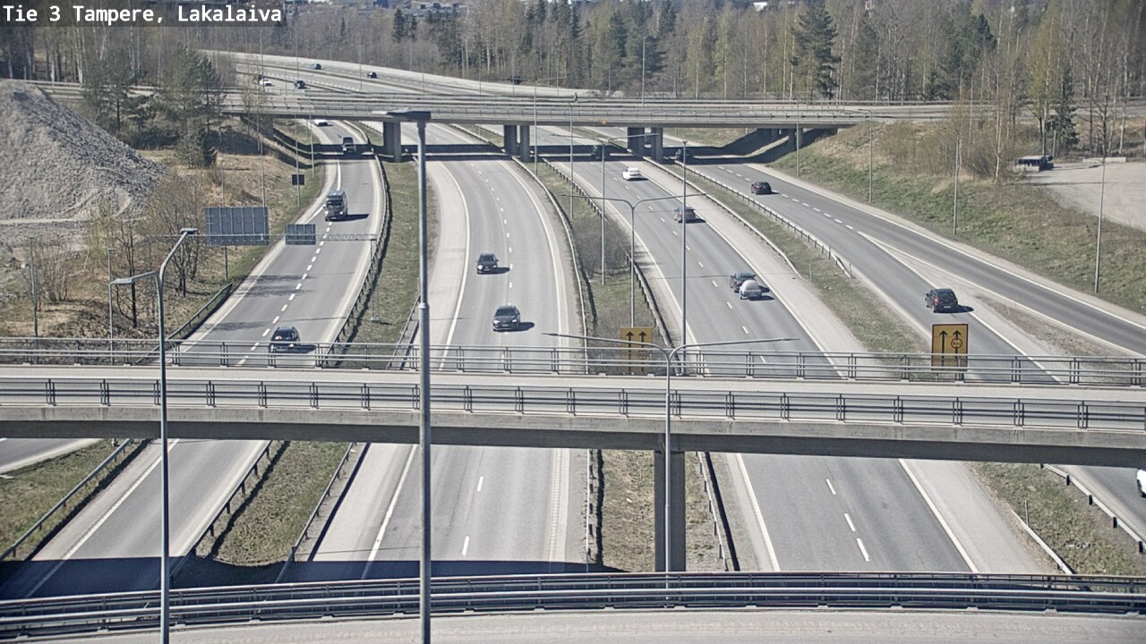 Kelikamerat Kuva Tie 3 Tampere, Lakalaiva, Tampere, Pirkanmaa