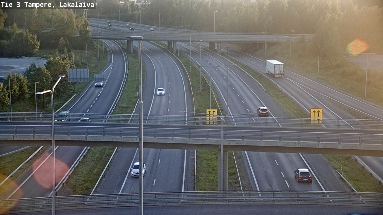Kelikamerat Kuva Tie 3 Tampere, Lakalaiva, Tampere, Pirkanmaa