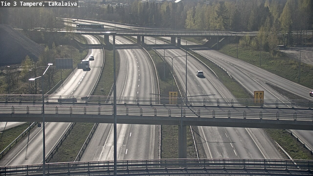 Kelikamerat Kuva Tie 3 Tampere, Lakalaiva, Tampere, Pirkanmaa