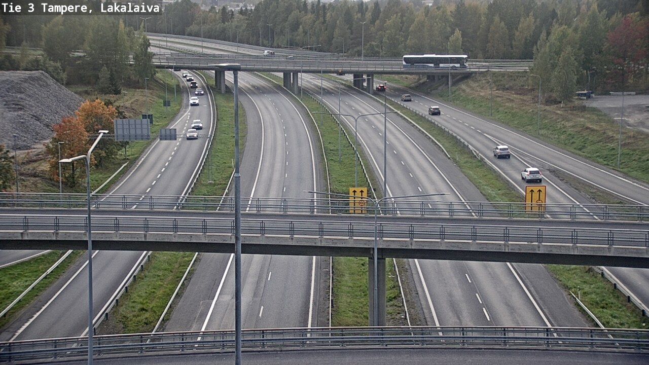 Weather Camera Image Road 3 Tampere, Lakalaiva, Tampere, Pirkanmaa