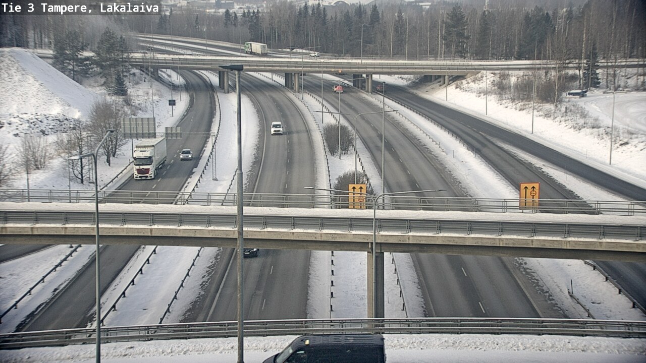 Weather Camera Image Väg 3 Tammerfors, Lakalaiva, Tampere, Pirkanmaa