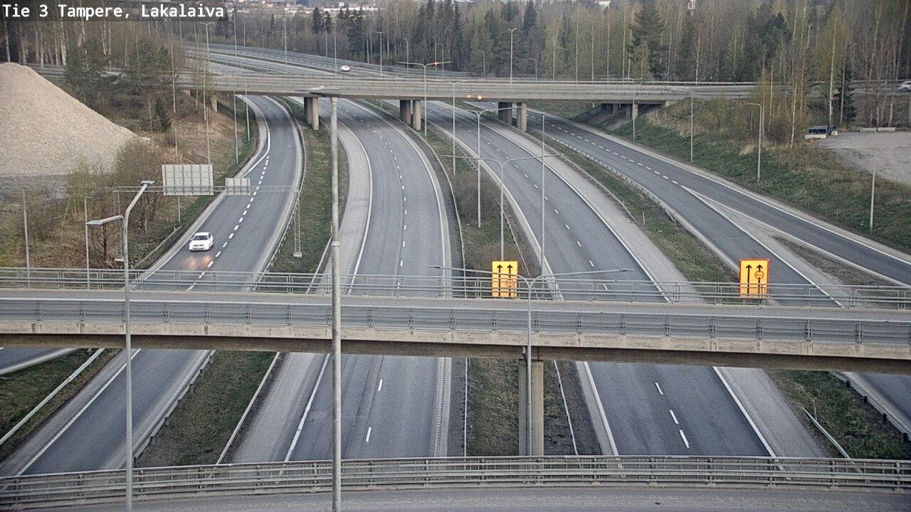 Weather Camera Image Road 3 Tampere, Lakalaiva, Tampere, Pirkanmaa