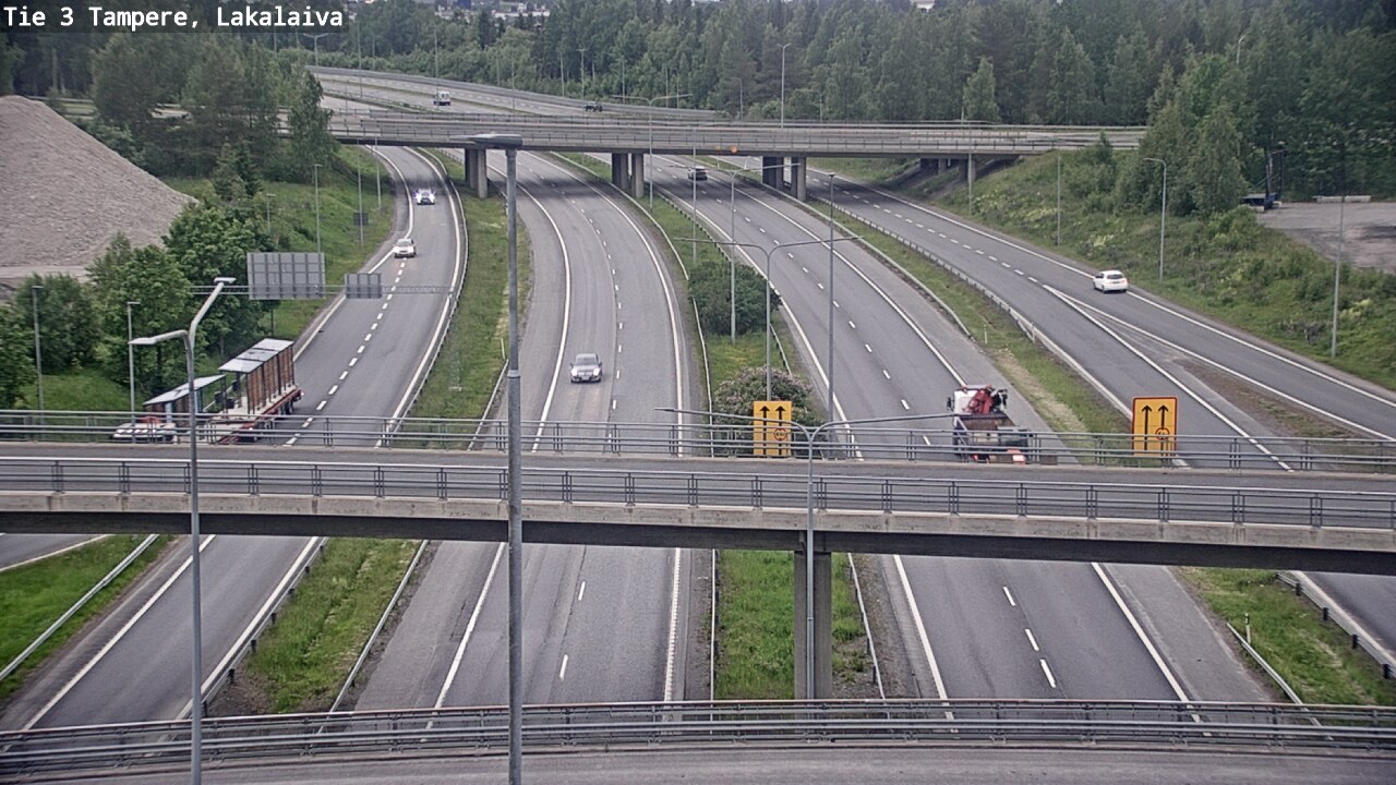 Kelikamerat Kuva Tie 3 Tampere, Lakalaiva, Tampere, Pirkanmaa