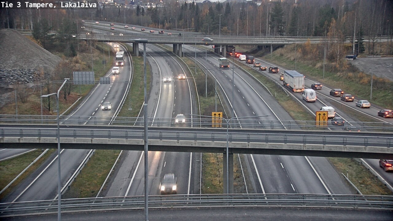 Kelikamerat Kuva Tie 3 Tampere, Lakalaiva, Tampere, Pirkanmaa