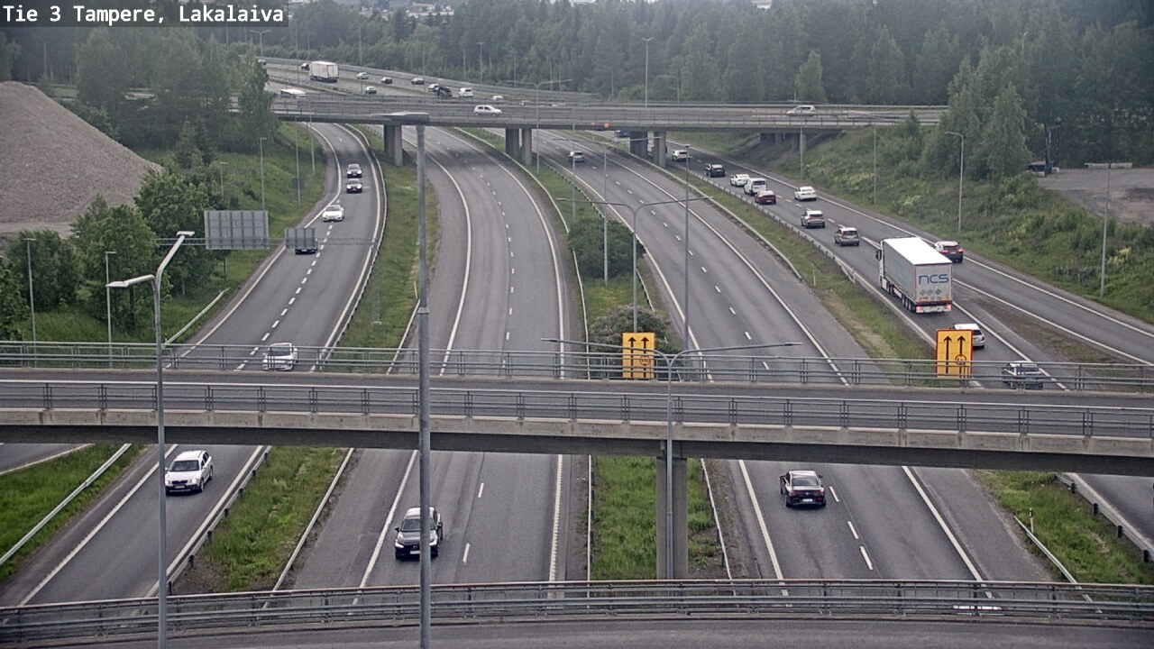 Weather Camera Image Road 3 Tampere, Lakalaiva, Tampere, Pirkanmaa