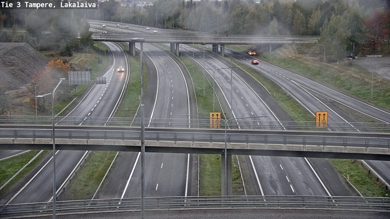 Weather Camera Image Road 3 Tampere, Lakalaiva, Tampere, Pirkanmaa