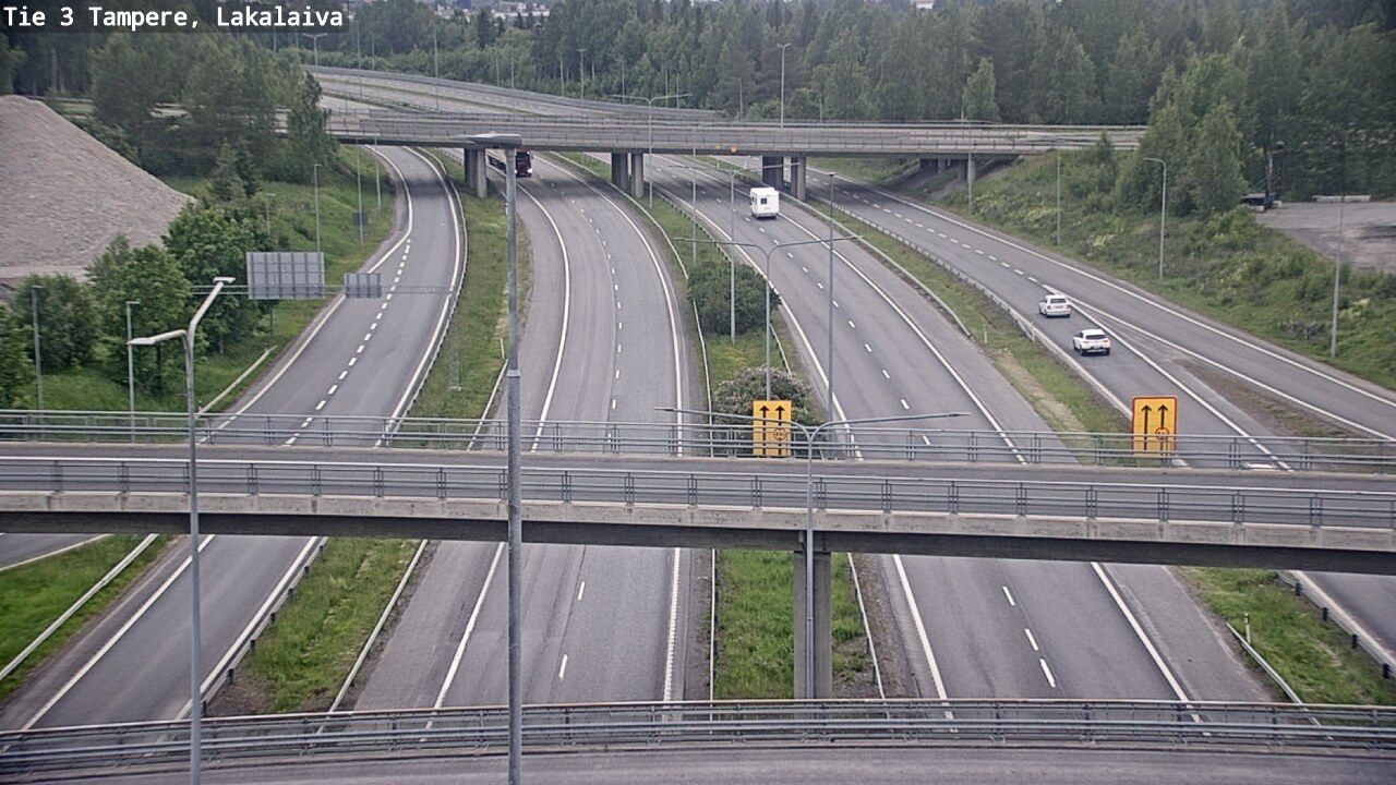 Kelikamerat Kuva Tie 3 Tampere, Lakalaiva, Tampere, Pirkanmaa