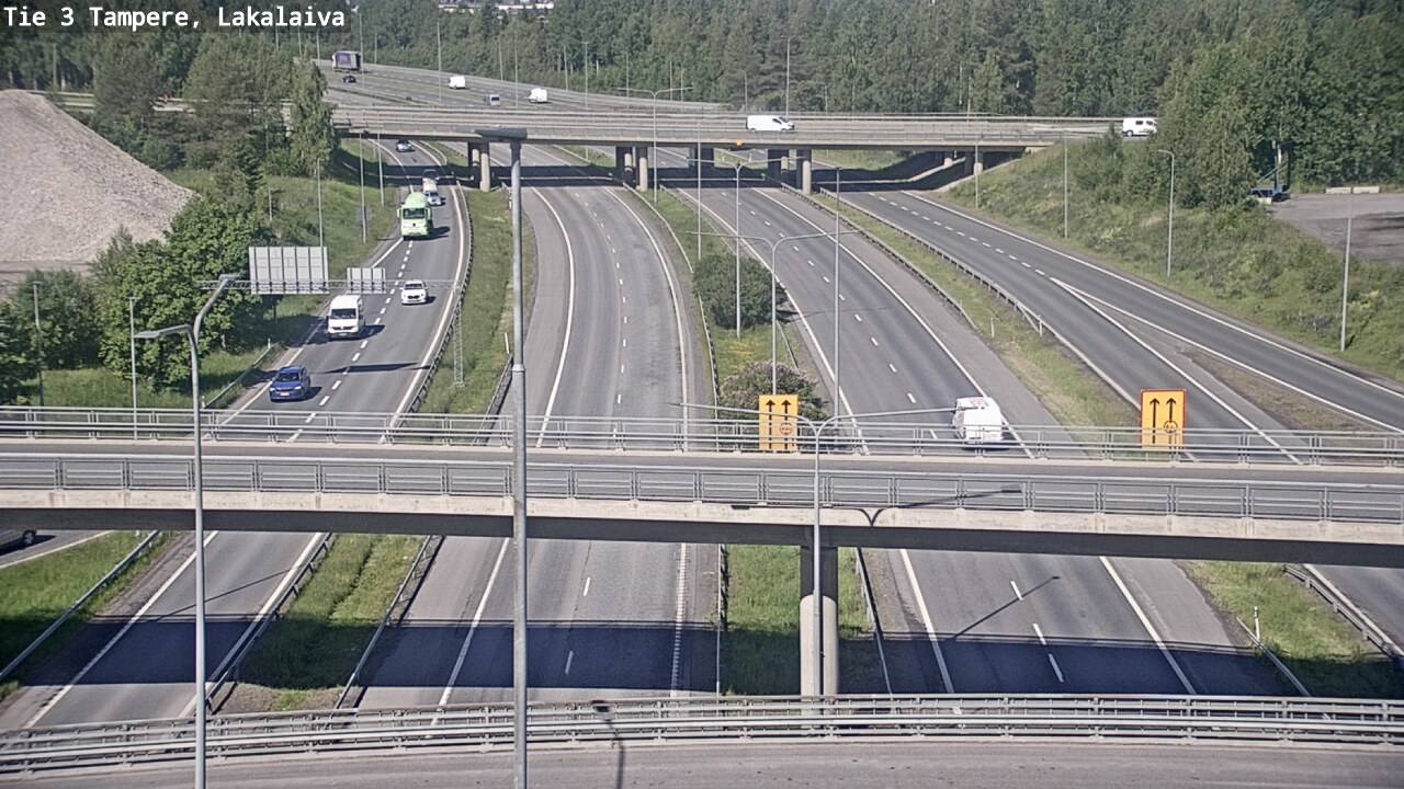Kelikamerat Kuva Tie 3 Tampere, Lakalaiva, Tampere, Pirkanmaa