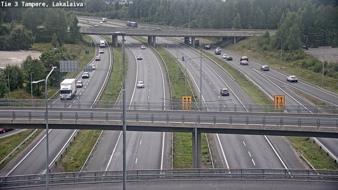 Kelikamerat Kuva Tie 3 Tampere, Lakalaiva, Tampere, Pirkanmaa