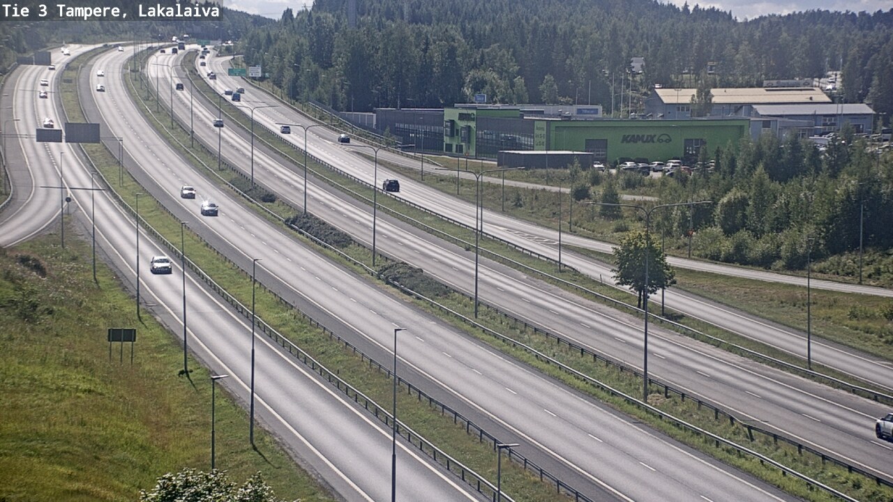 Kelikamerat Kuva Tie 3 Tampere, Lakalaiva, Tampere, Pirkanmaa