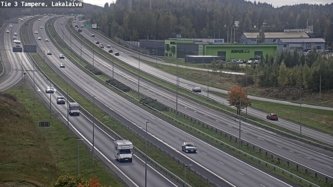 Weather Camera Image Road 3 Tampere, Lakalaiva, Tampere, Pirkanmaa