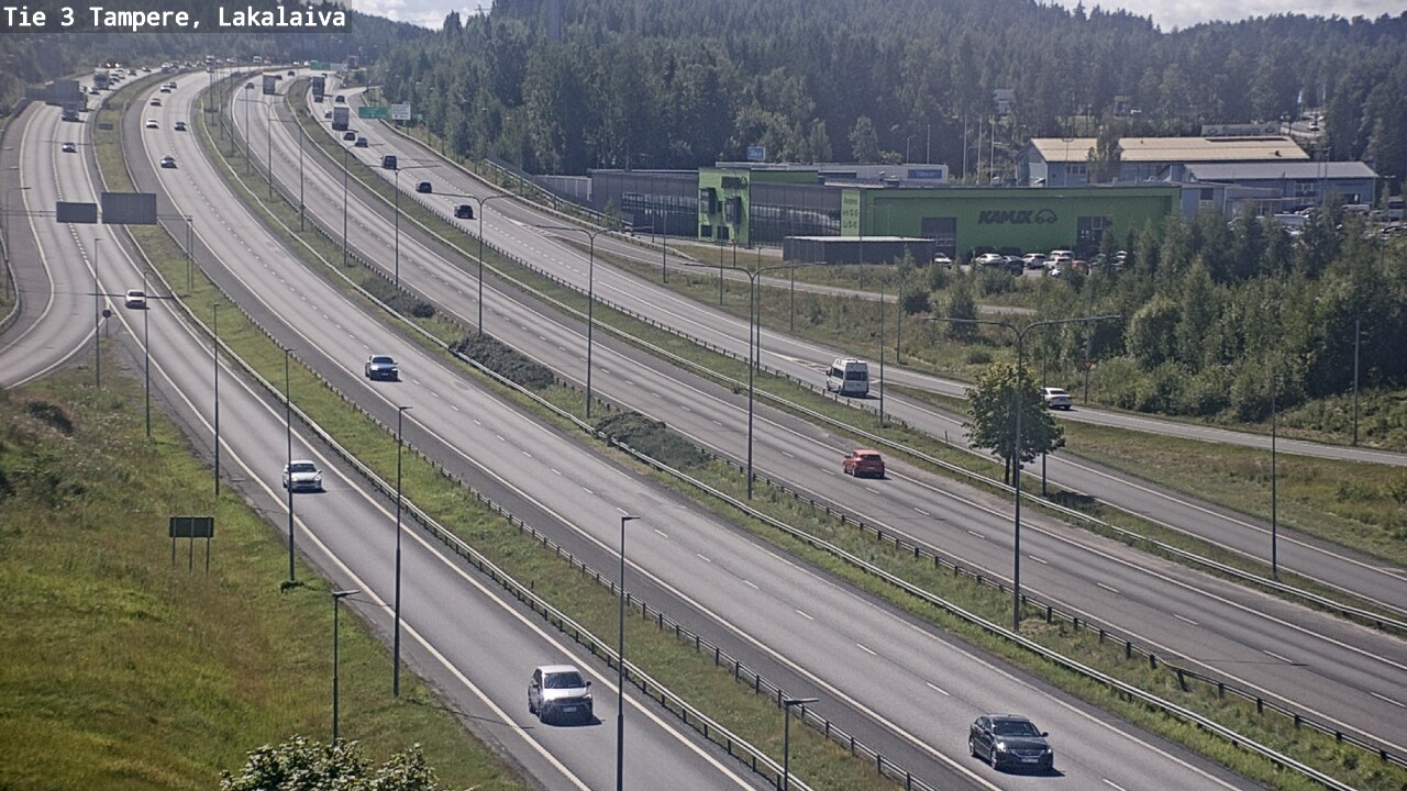 Kelikamerat Kuva Tie 3 Tampere, Lakalaiva, Tampere, Pirkanmaa