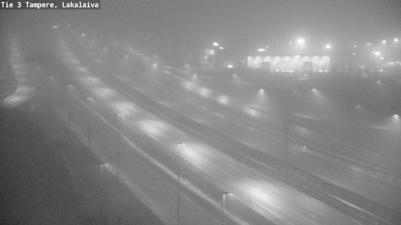 Weather Camera Image Väg 3 Tammerfors, Lakalaiva, Tampere, Pirkanmaa