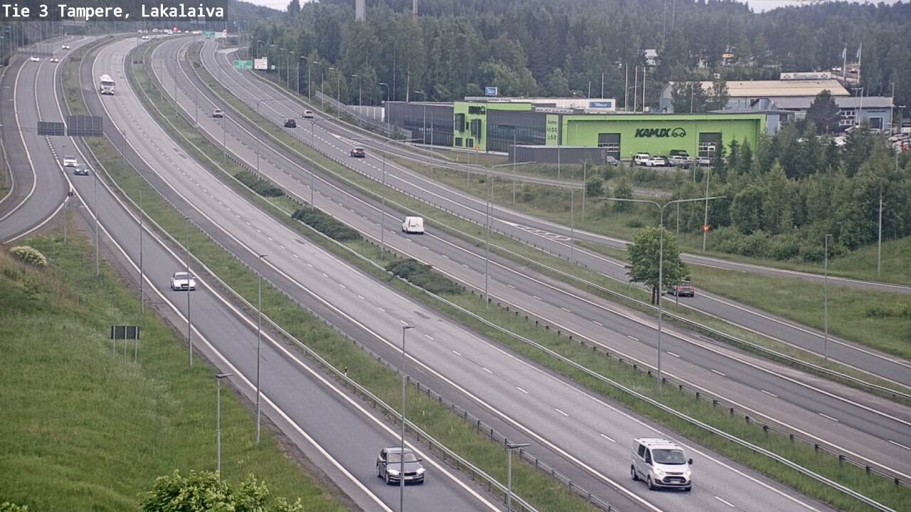 Kelikamerat Kuva Tie 3 Tampere, Lakalaiva, Tampere, Pirkanmaa