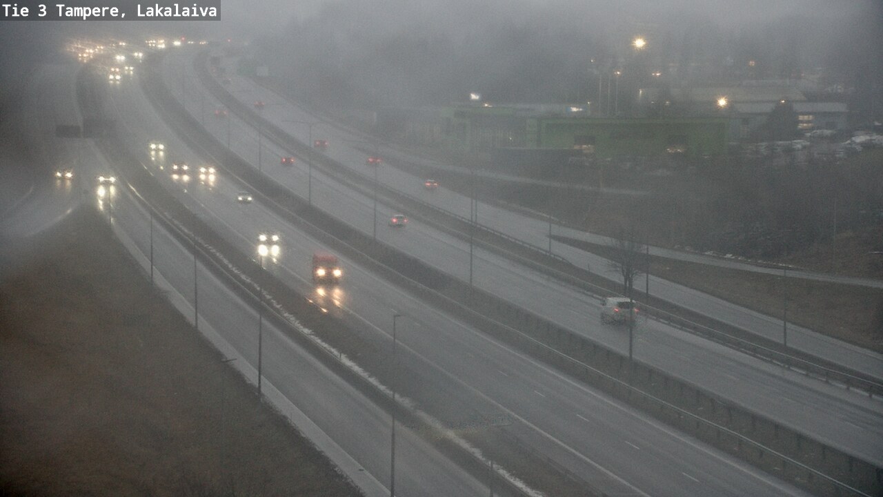 Weather Camera Image Road 3 Tampere, Lakalaiva, Tampere, Pirkanmaa