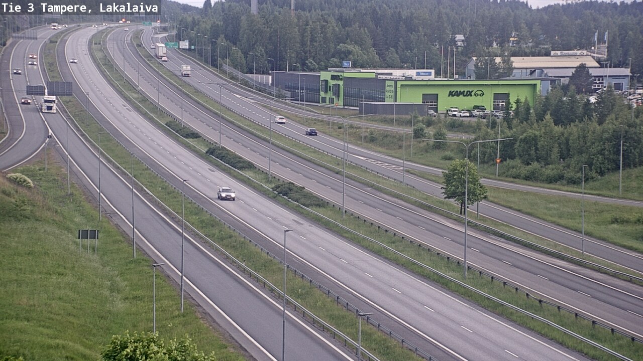 Kelikamerat Kuva Tie 3 Tampere, Lakalaiva, Tampere, Pirkanmaa