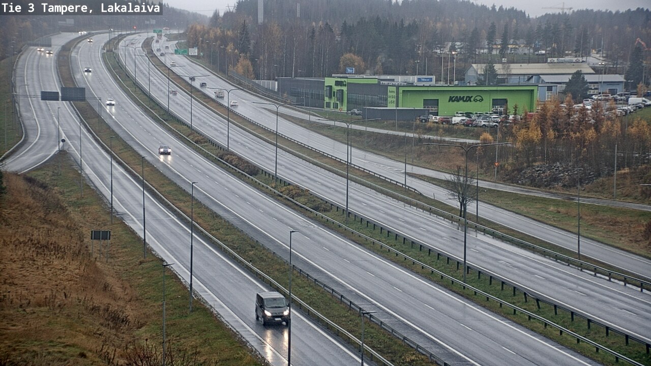 Kelikamerat Kuva Tie 3 Tampere, Lakalaiva, Tampere, Pirkanmaa