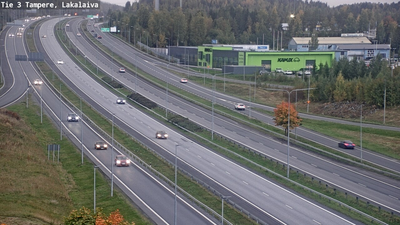 Weather Camera Image Road 3 Tampere, Lakalaiva, Tampere, Pirkanmaa