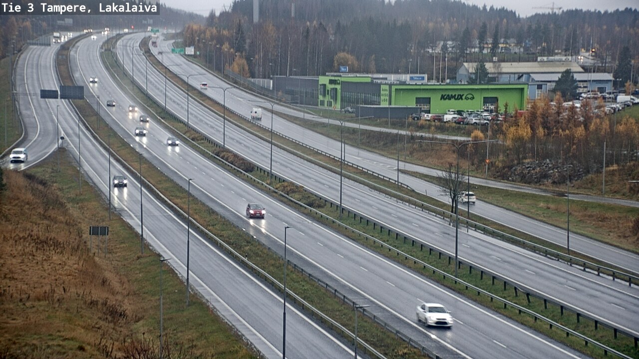 Kelikamerat Kuva Tie 3 Tampere, Lakalaiva, Tampere, Pirkanmaa