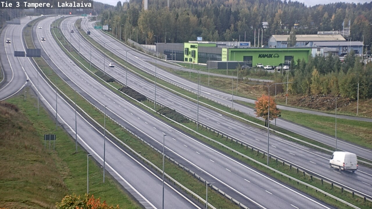 Weather Camera Image Road 3 Tampere, Lakalaiva, Tampere, Pirkanmaa