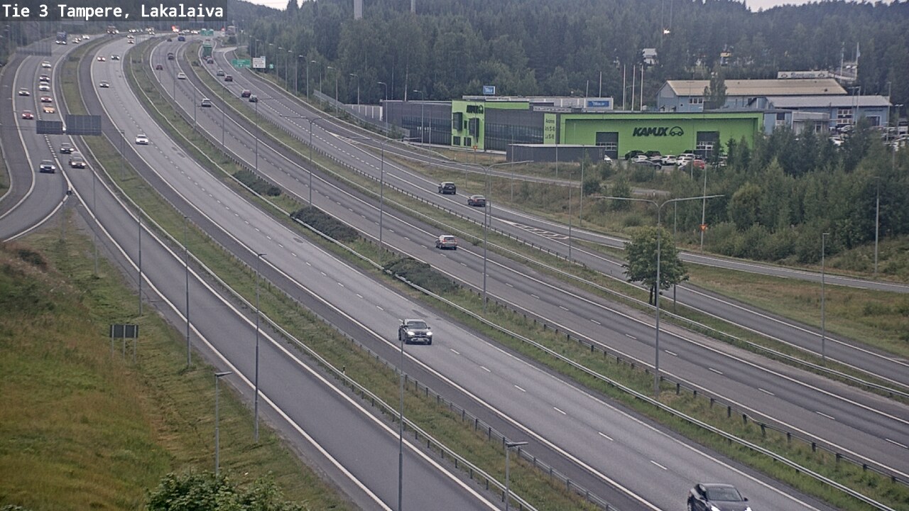 Weather Camera Image Road 3 Tampere, Lakalaiva, Tampere, Pirkanmaa