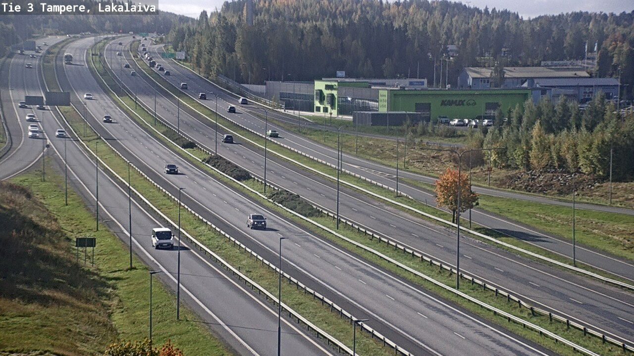 Kelikamerat Kuva Tie 3 Tampere, Lakalaiva, Tampere, Pirkanmaa