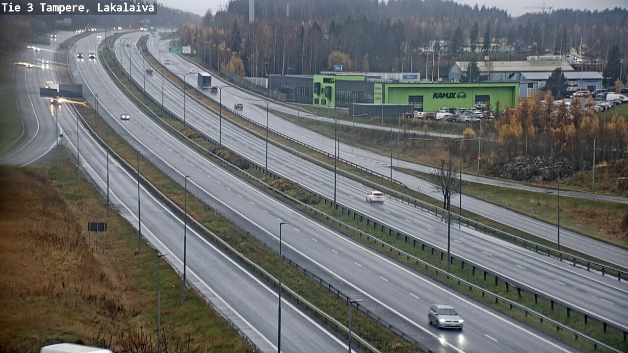 Kelikamerat Kuva Tie 3 Tampere, Lakalaiva, Tampere, Pirkanmaa