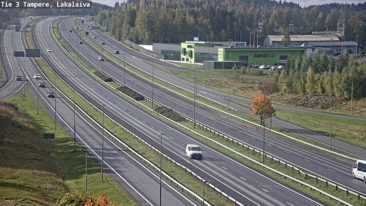Kelikamerat Kuva Tie 3 Tampere, Lakalaiva, Tampere, Pirkanmaa