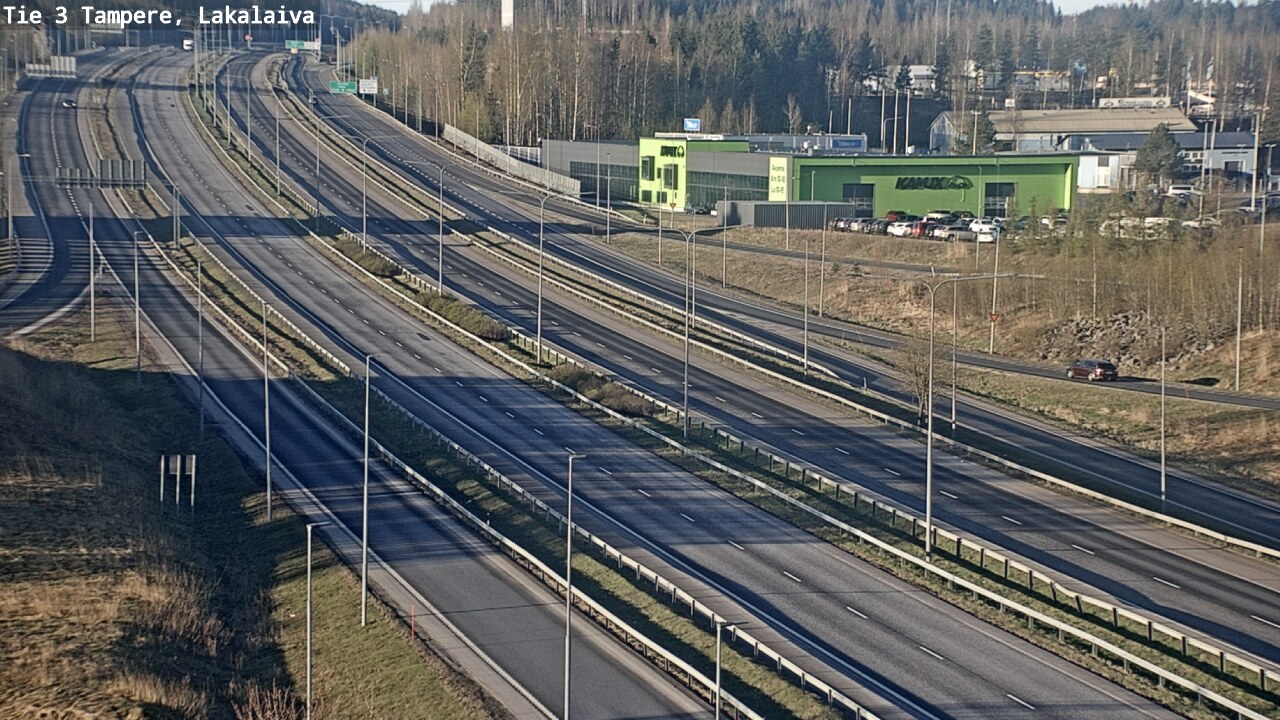 Kelikamerat Kuva Tie 3 Tampere, Lakalaiva, Tampere, Pirkanmaa