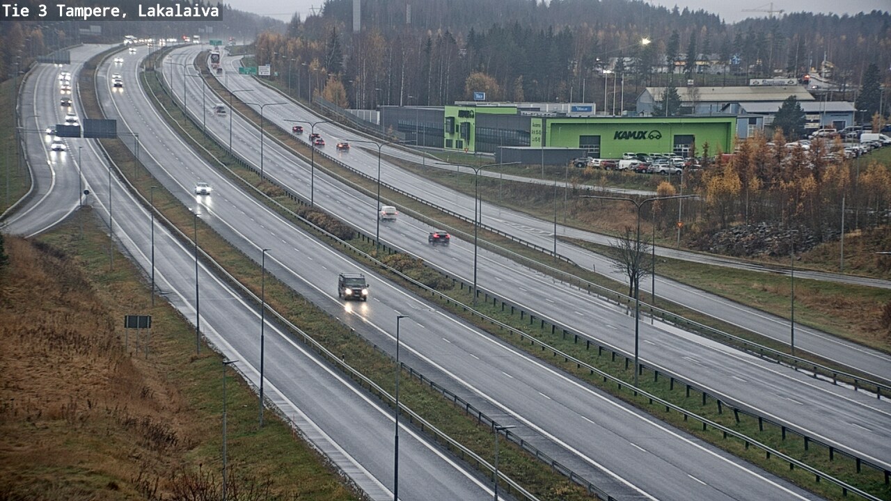 Kelikamerat Kuva Tie 3 Tampere, Lakalaiva, Tampere, Pirkanmaa