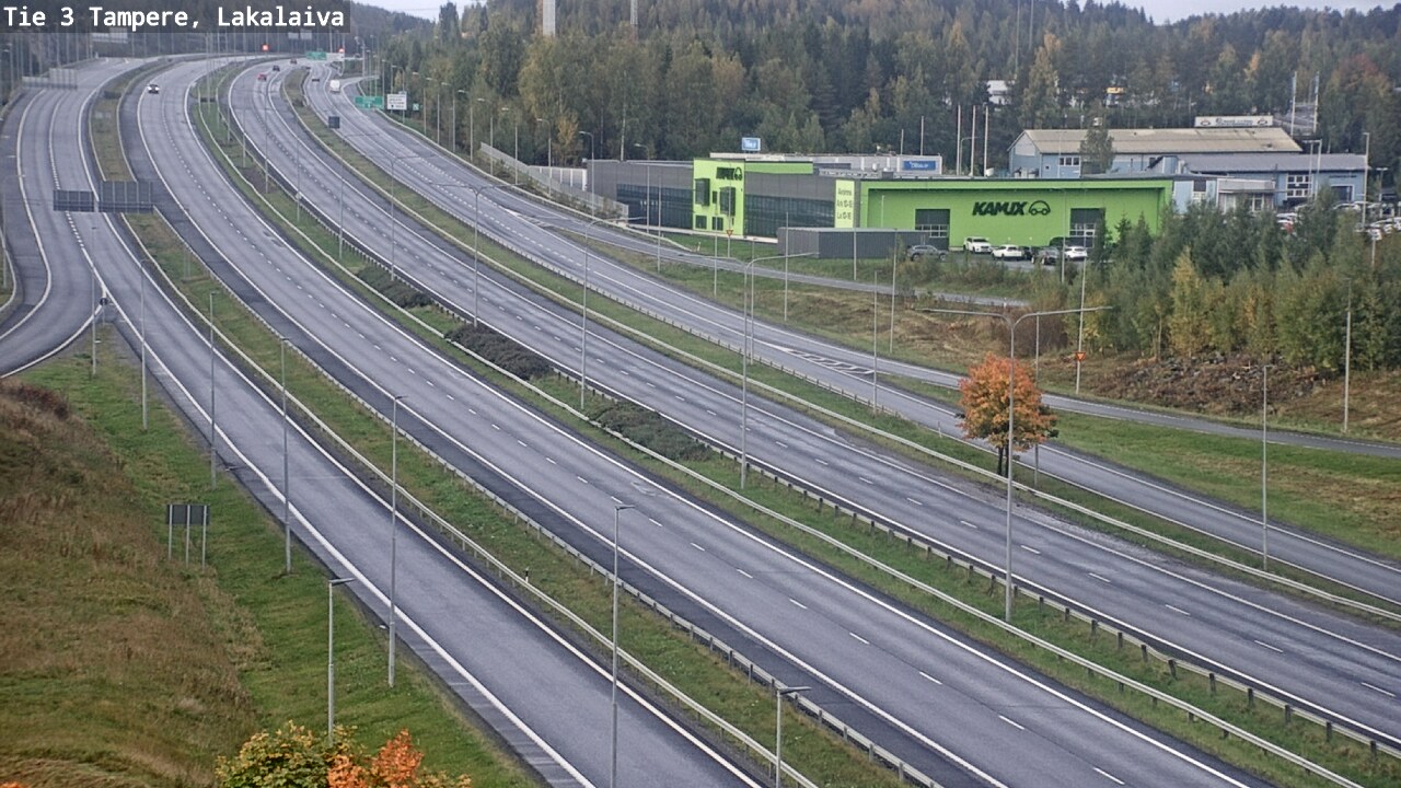 Weather Camera Image Road 3 Tampere, Lakalaiva, Tampere, Pirkanmaa