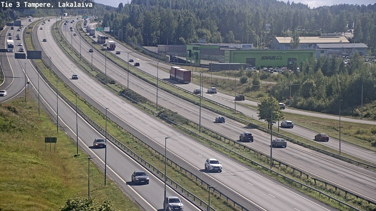 Kelikamerat Kuva Tie 3 Tampere, Lakalaiva, Tampere, Pirkanmaa