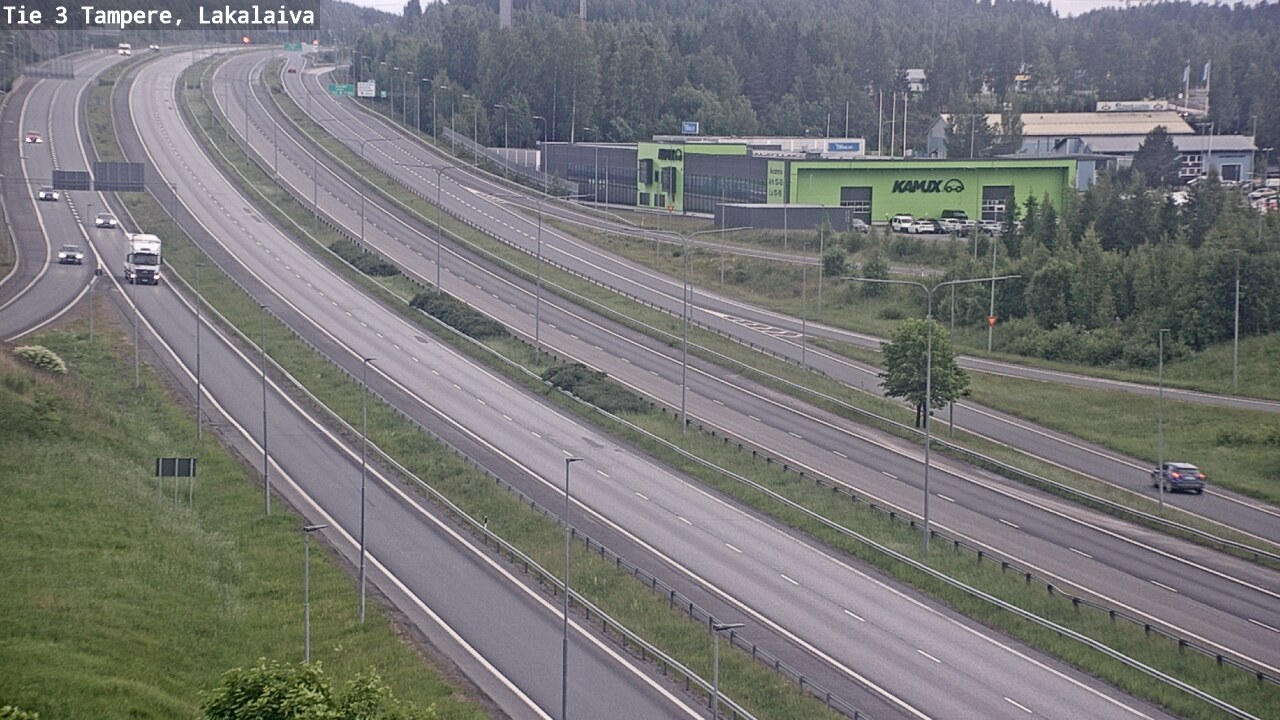 Kelikamerat Kuva Tie 3 Tampere, Lakalaiva, Tampere, Pirkanmaa
