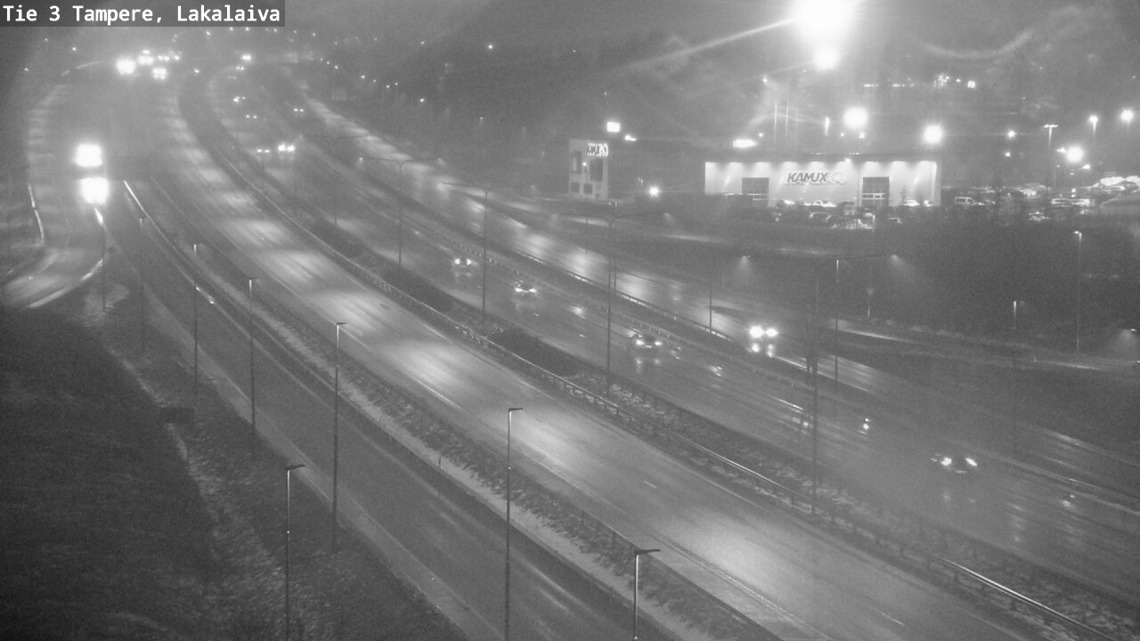 Weather Camera Image Väg 3 Tammerfors, Lakalaiva, Tampere, Pirkanmaa