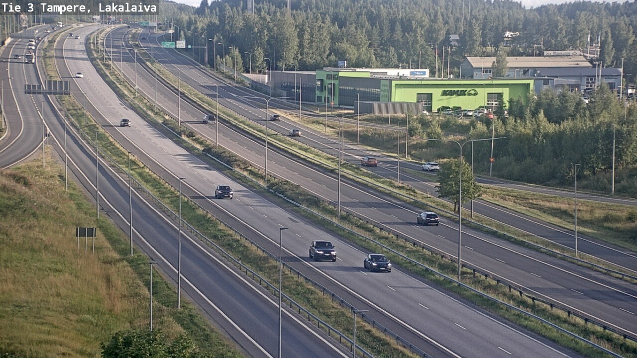 Kelikamerat Kuva Tie 3 Tampere, Lakalaiva, Tampere, Pirkanmaa
