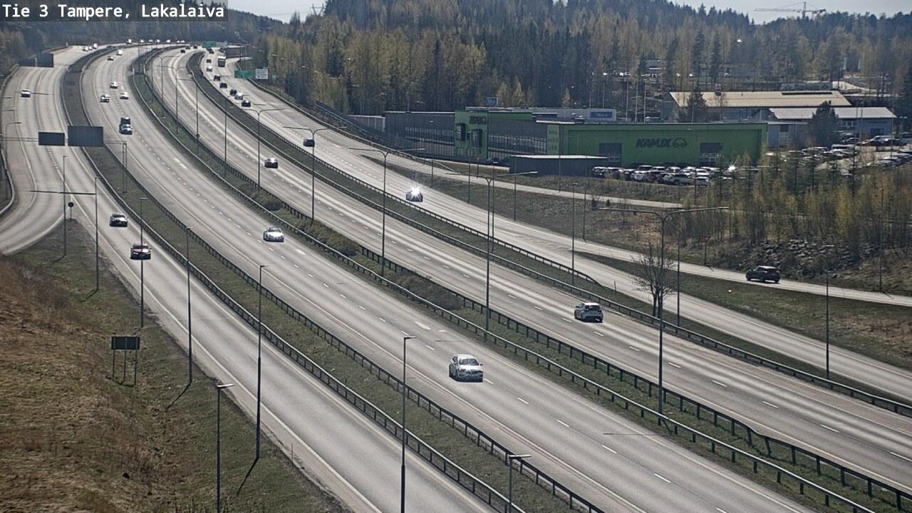 Kelikamerat Kuva Tie 3 Tampere, Lakalaiva, Tampere, Pirkanmaa