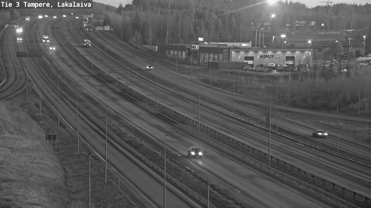 Weather Camera Image Road 3 Tampere, Lakalaiva, Tampere, Pirkanmaa
