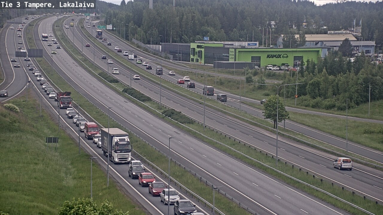Weather Camera Image Road 3 Tampere, Lakalaiva, Tampere, Pirkanmaa