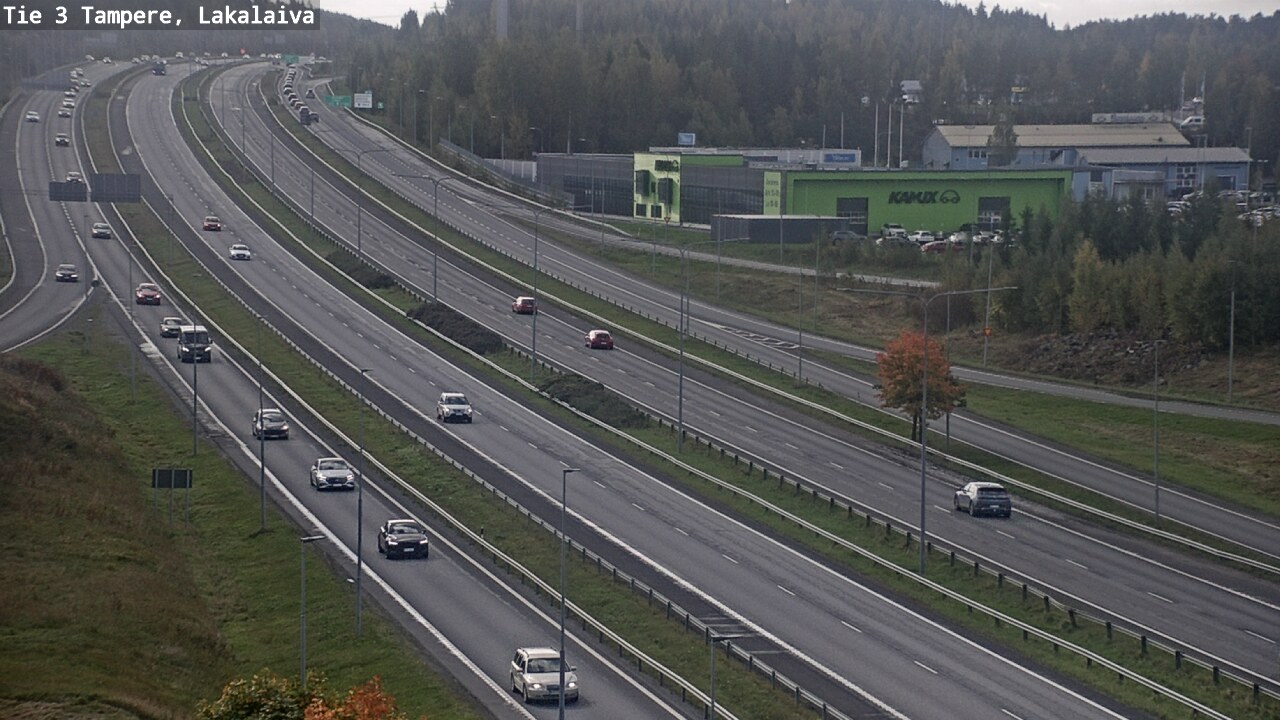 Weather Camera Image Road 3 Tampere, Lakalaiva, Tampere, Pirkanmaa