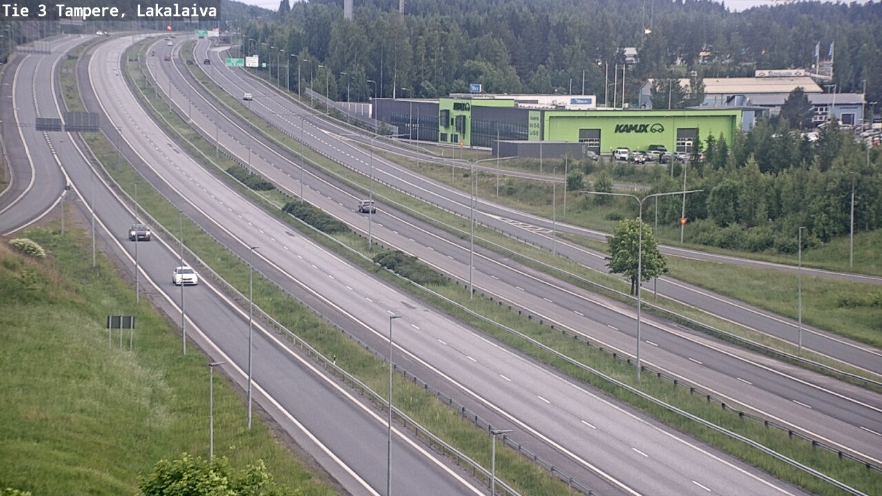 Kelikamerat Kuva Tie 3 Tampere, Lakalaiva, Tampere, Pirkanmaa