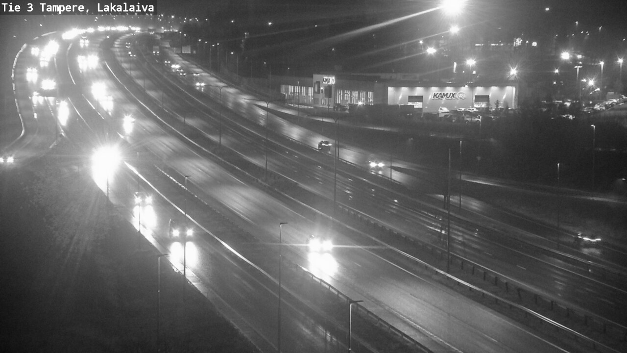 Weather Camera Image Road 3 Tampere, Lakalaiva, Tampere, Pirkanmaa