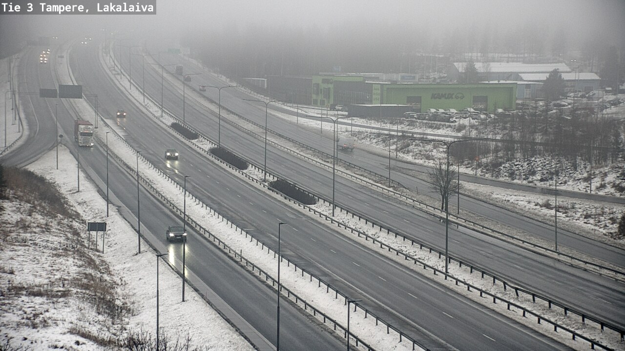 Kelikamerat Kuva Tie 3 Tampere, Lakalaiva, Tampere, Pirkanmaa