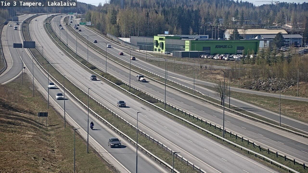 Kelikamerat Kuva Tie 3 Tampere, Lakalaiva, Tampere, Pirkanmaa