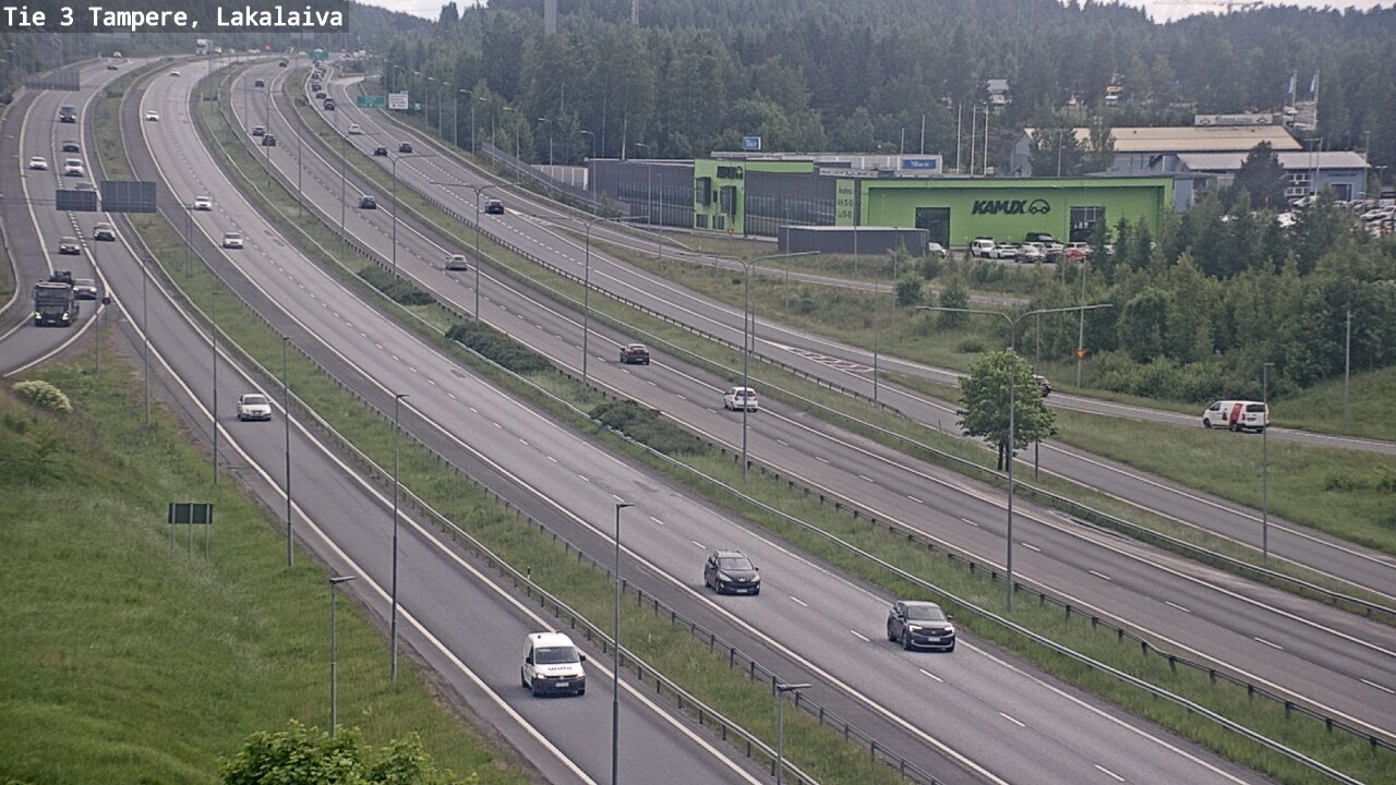 Kelikamerat Kuva Tie 3 Tampere, Lakalaiva, Tampere, Pirkanmaa