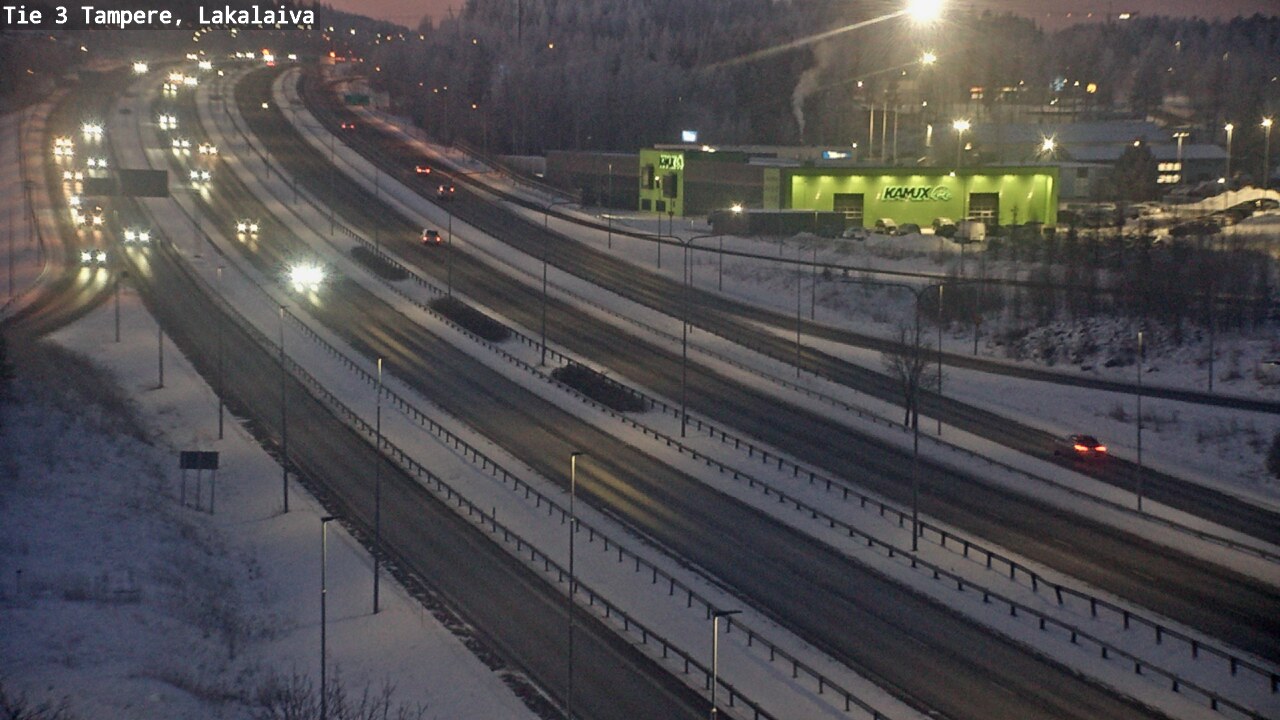 Kelikamerat Kuva Tie 3 Tampere, Lakalaiva, Tampere, Pirkanmaa