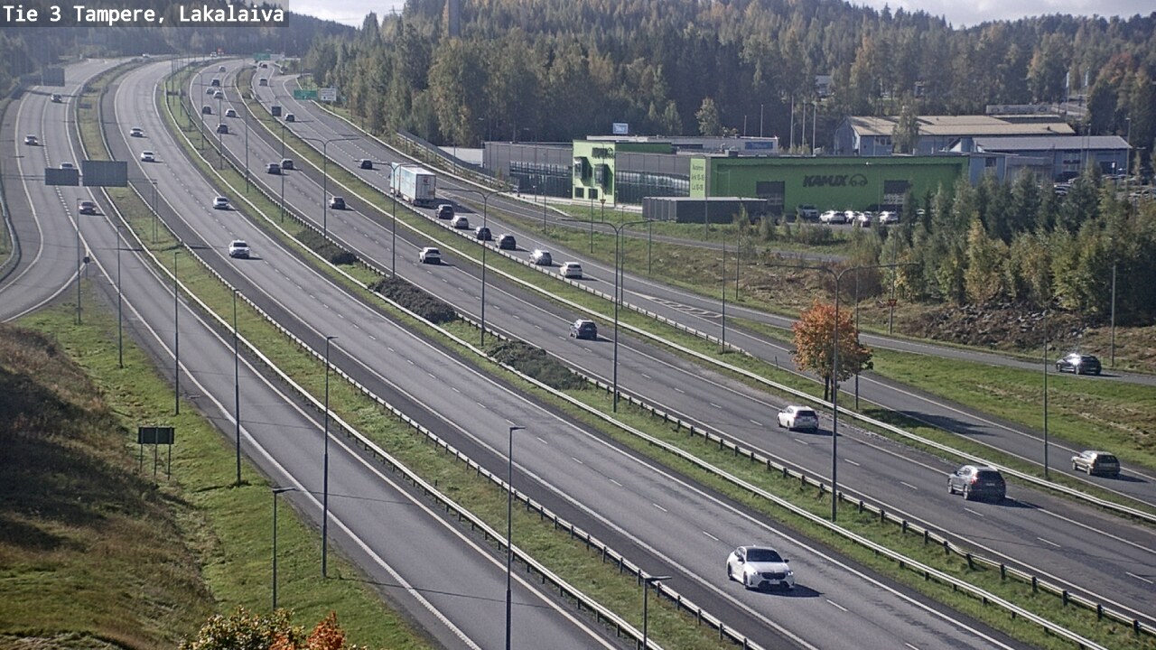 Kelikamerat Kuva Tie 3 Tampere, Lakalaiva, Tampere, Pirkanmaa