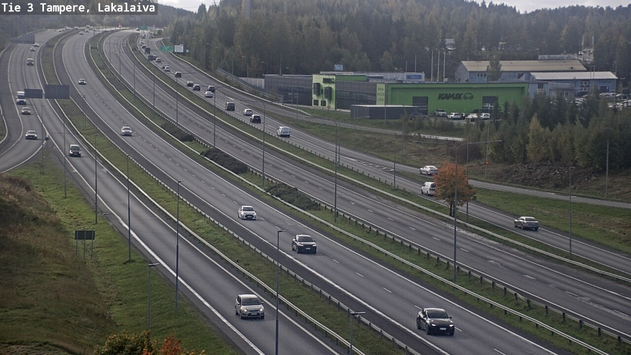 Kelikamerat Kuva Tie 3 Tampere, Lakalaiva, Tampere, Pirkanmaa