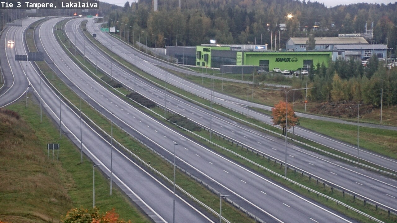 Weather Camera Image Road 3 Tampere, Lakalaiva, Tampere, Pirkanmaa