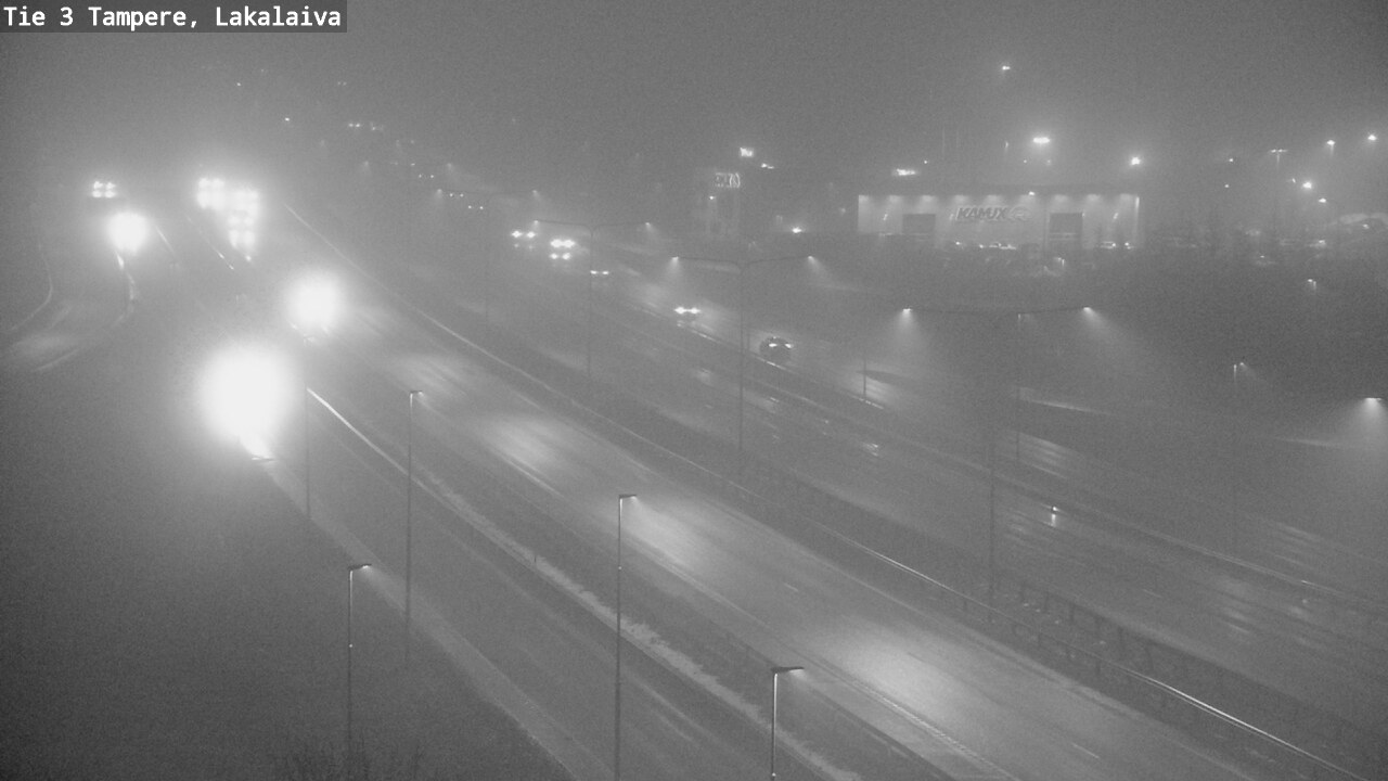 Weather Camera Image Väg 3 Tammerfors, Lakalaiva, Tampere, Pirkanmaa